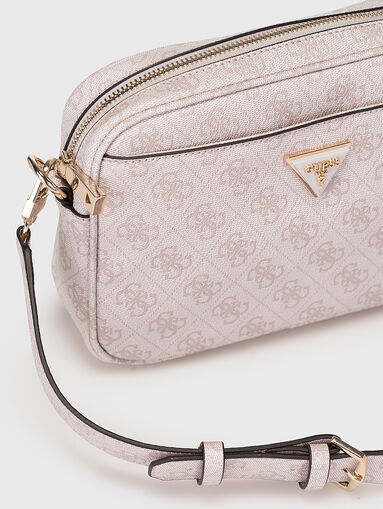 Logo effect crossbody bag  - 5