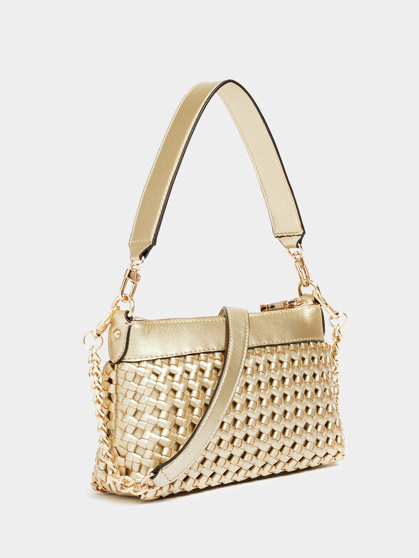 SICILIA small shoulder bag in gold color - 3