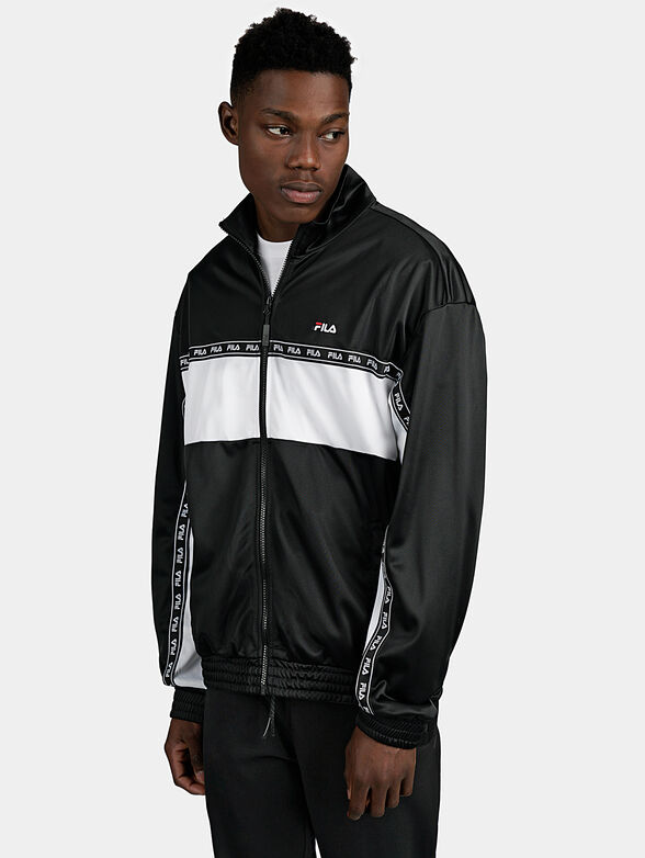 HACHIRO Track jacket in black - 1