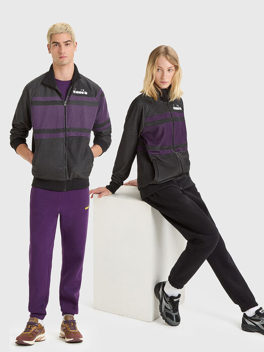 Sweatshirt with contrasting details