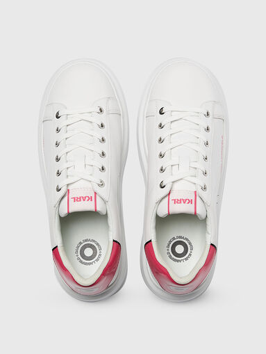 ANAKAPRI KLX leather sneakers with contrast details - 5