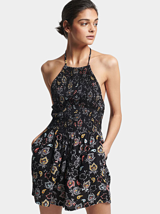 Jumpsuit with paisley print - 1