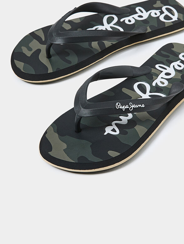 WHALE CAMO flip-flops - 3