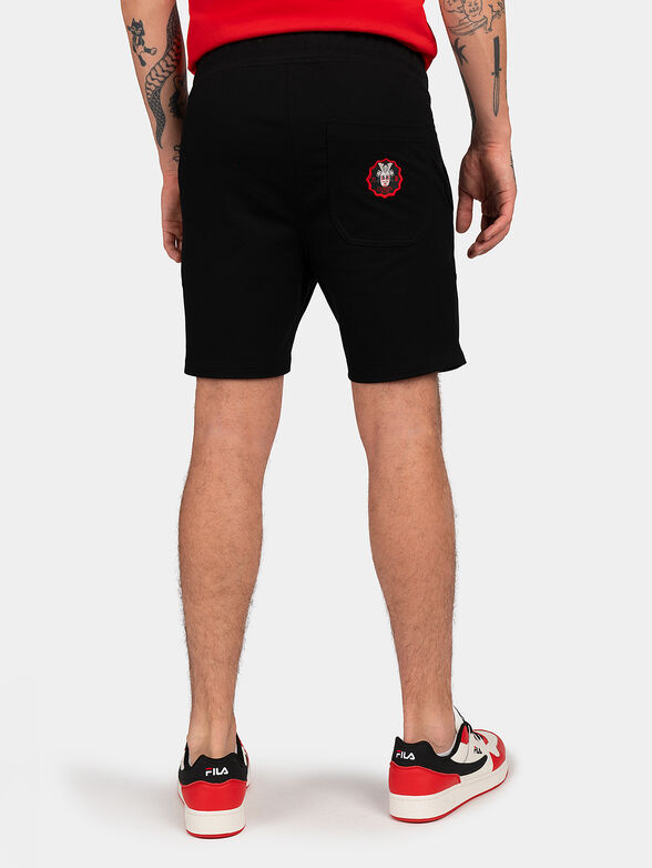 Shorts in black color - 1