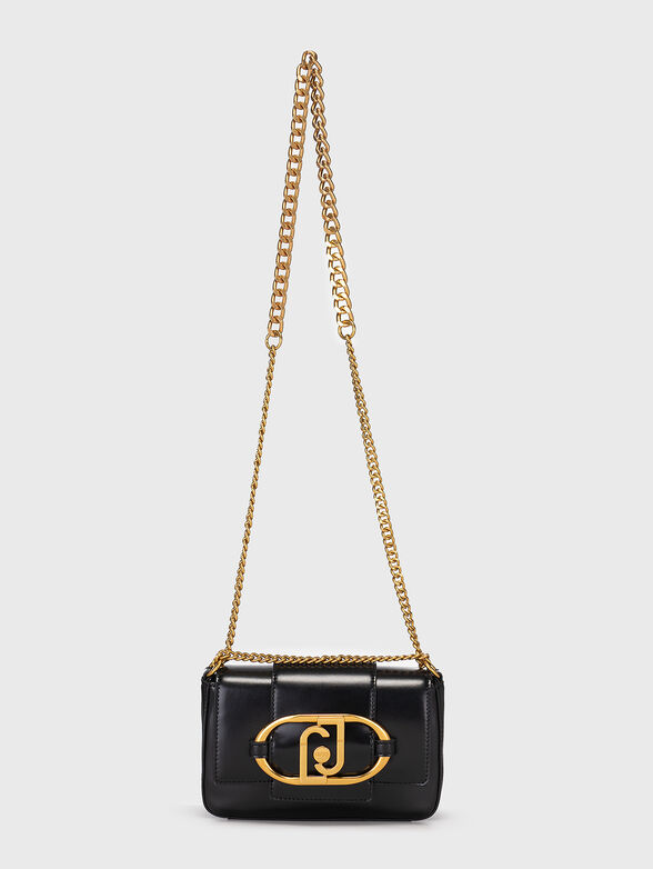 Crossbody bag with metal logo  - 2