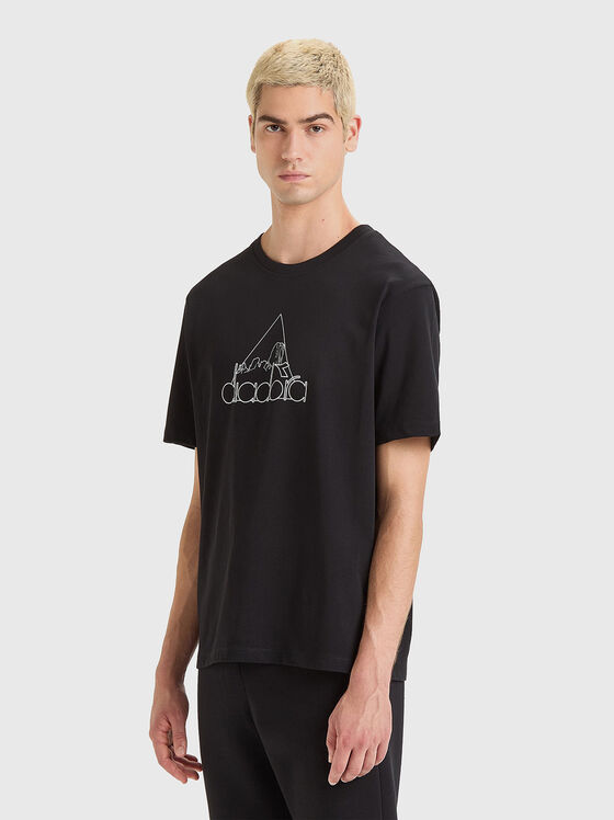 T-shirt με τύπωμα λογότυπου - 2