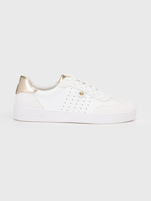 SCOTTY  lace up sneakers in leather - 0