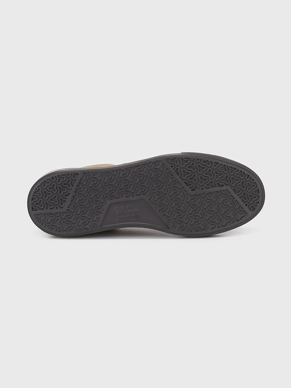MAXI KUP suede sports shoes with logo accent - 5