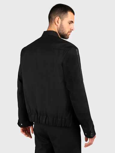 Bomber jacket with accent zippers - 3