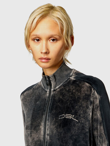 F-KINIGLI sweatshirt with washed effect  - 4