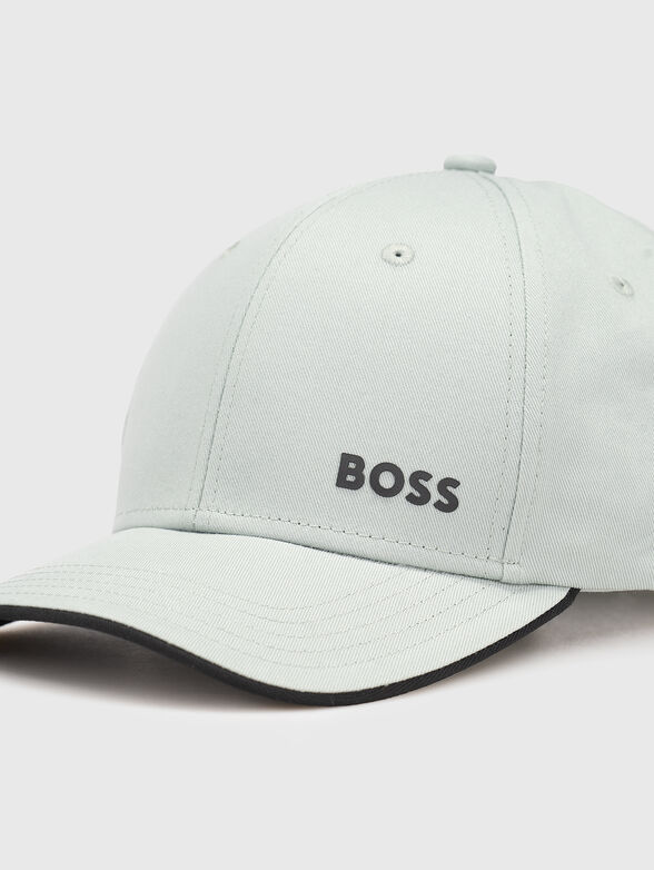 Beige baseball cap with logo - 3