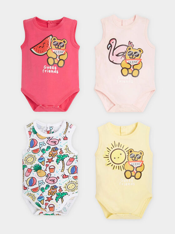 Set of 4 bodysuits  - 1