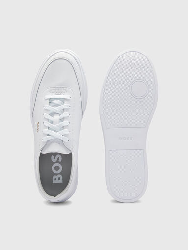 Leather sneakers - 5