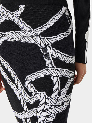 Knitted midi skirt - 2