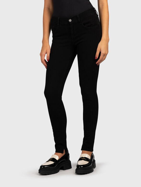 Black skinny jeans - 0