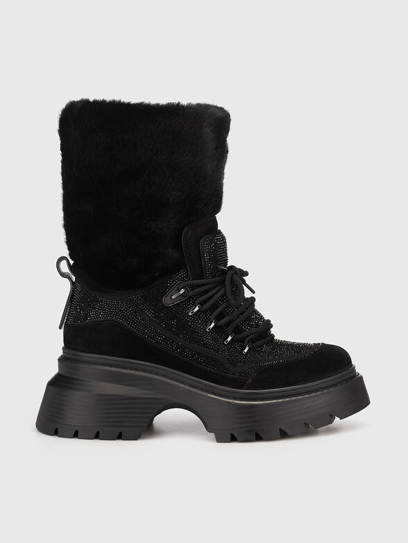 SHILOH boots with rhinestones - 0