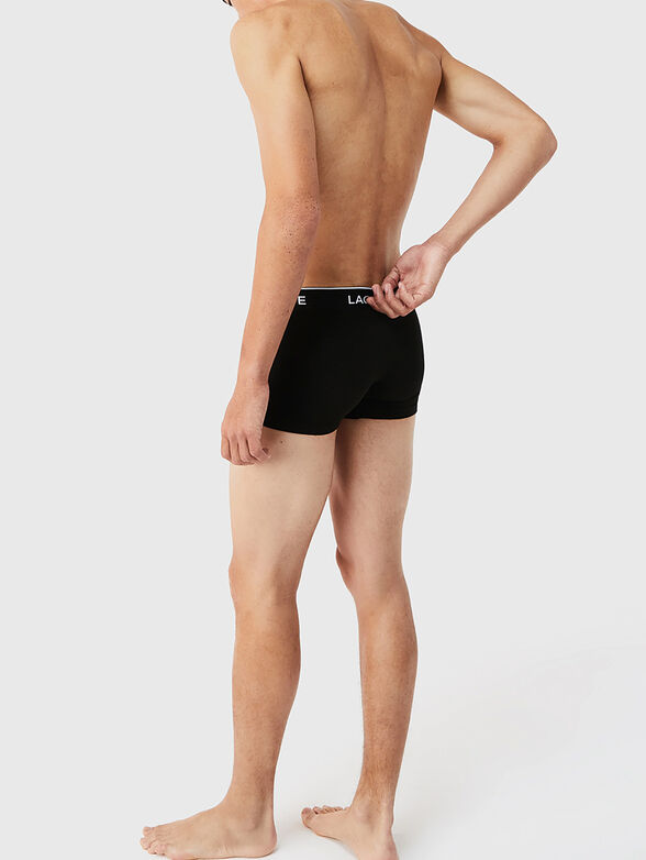 Set of three pairs of boxers in black colour - 4
