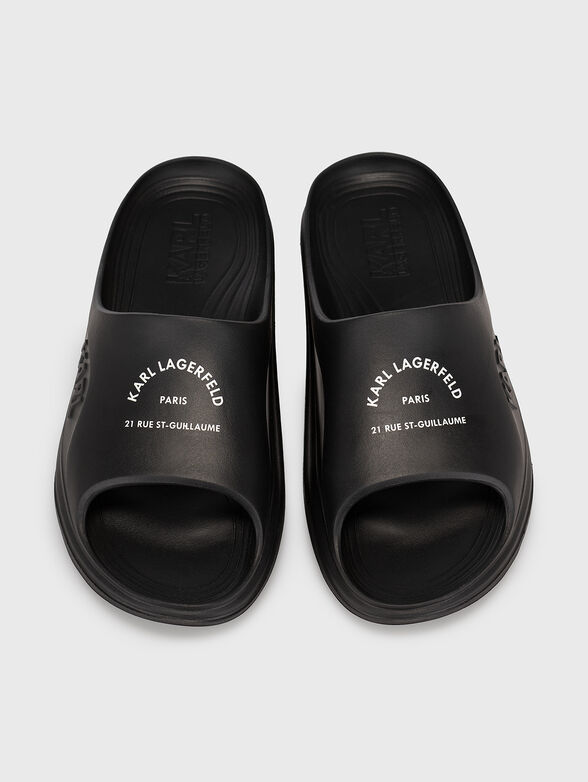 SKOONA beach shoes in black color - 6