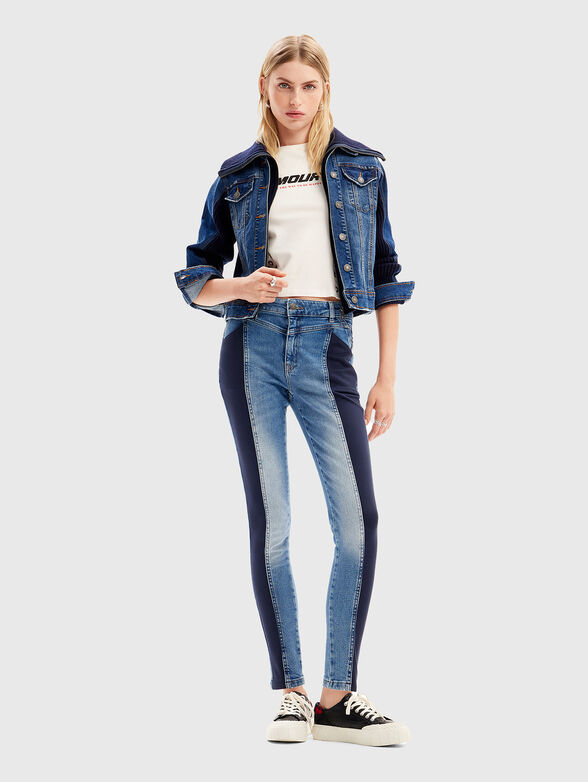 Jeans with accent elements - 4