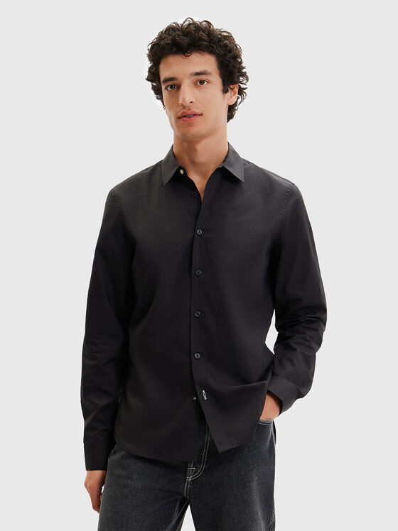 Μαύρο πουκάμισο ARMAND - 1