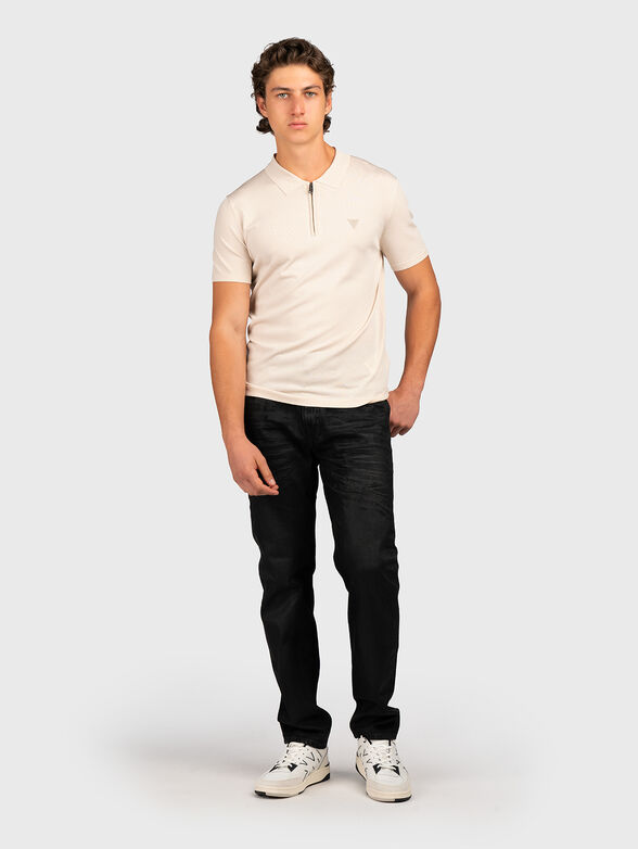 Black polo shirt - 2