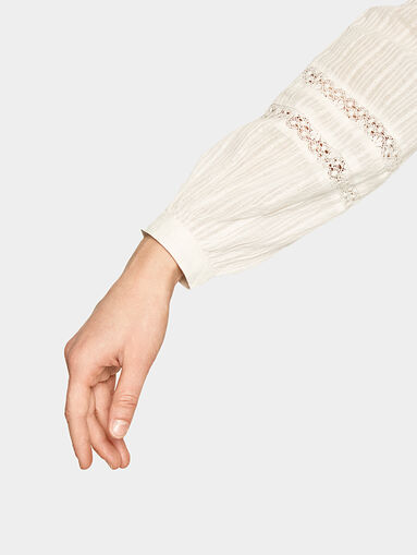 KATE Long sleeve flowing boho top - 4