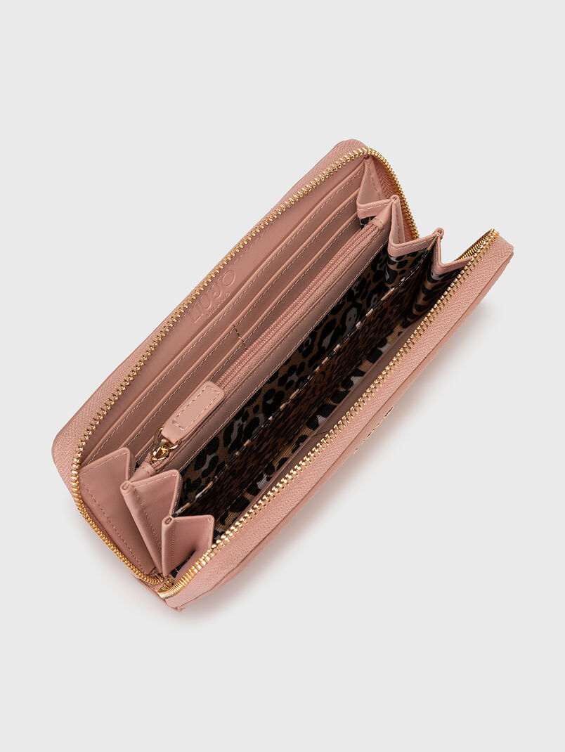 Black wallet with grainy texture - 3