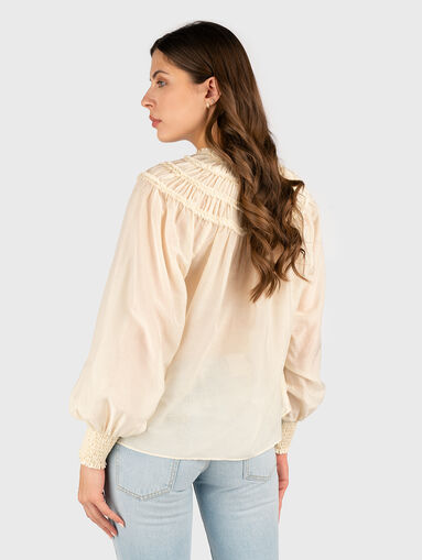 Blouse with long sleeves - 2