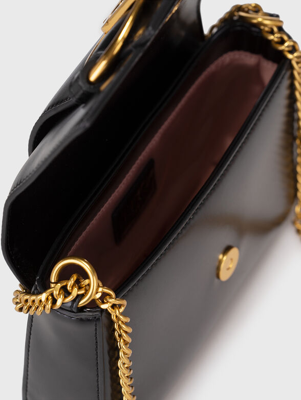 Crossbody bag with metal logo  - 6
