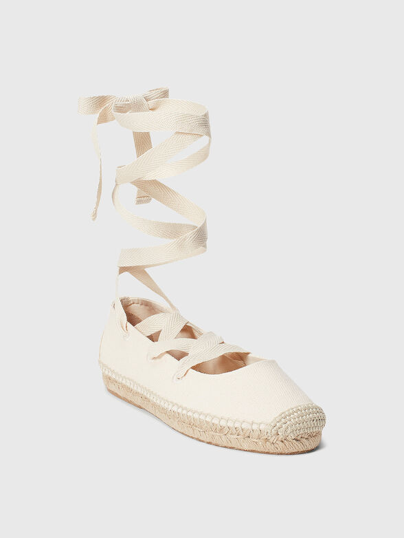 Lace up espadrilles - 1