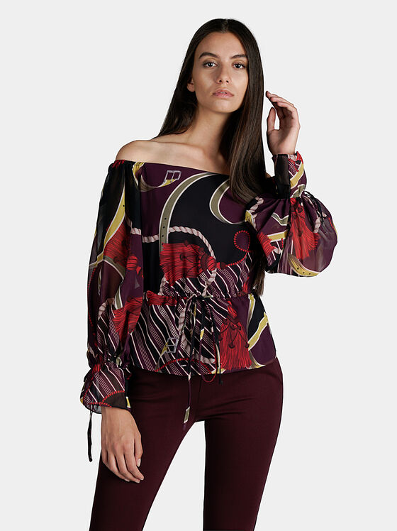 TREASURE TROVE Off-shoulder top - 1