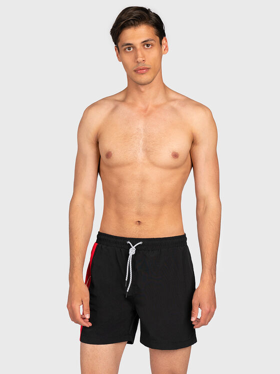 YAGO Swim shorts with contrasting insert - 1