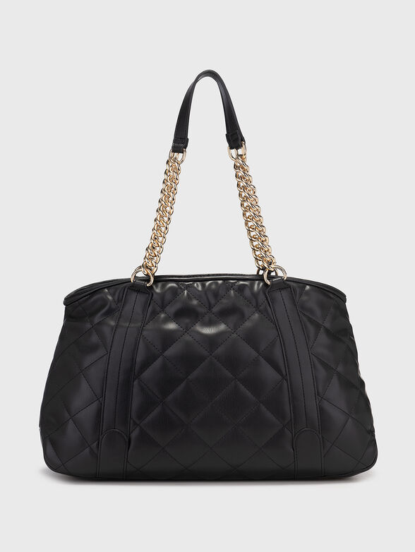 Large bag with capped effect in beige - 2