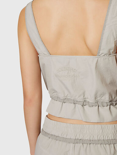 Top with pockets and laces - 3