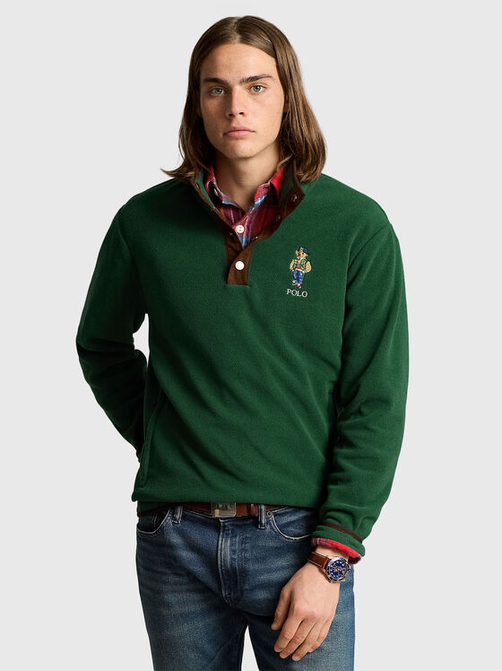 Μπλουζάκι πόλο με κέντημα Polo Bear - 1