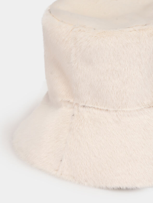 Reversible faux fur bucket hat - 6