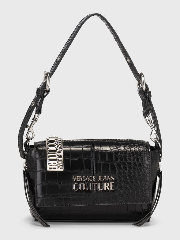 Croc-effect small crossbody bag  - 1