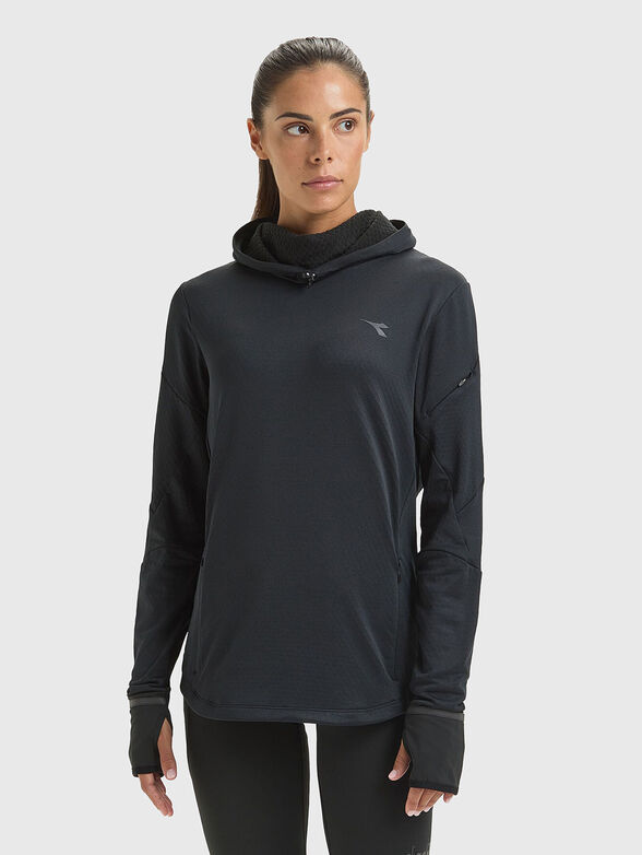 Hooded sport top  - 0