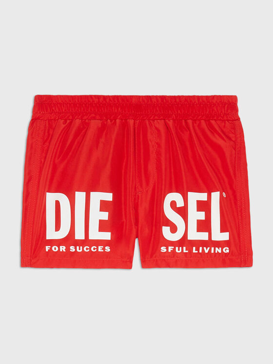 MEGGYB beach shorts with logo detail - 1