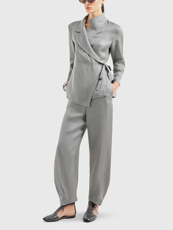 Jacket in grey colour - 1