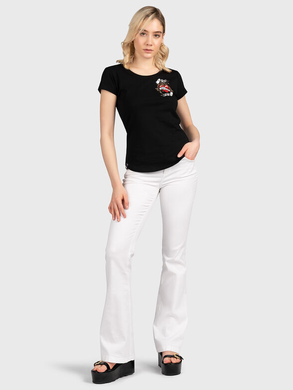 TSL059 T-shirt with accent print - 5