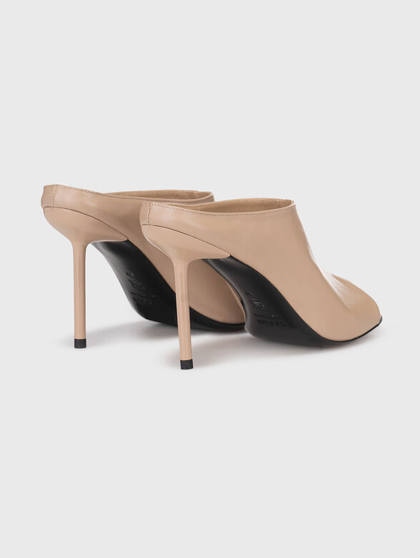 MARLENE leather heeled sandals - 3