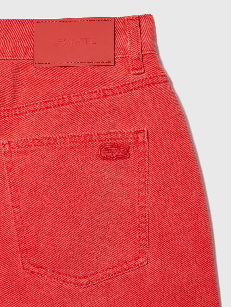Red jeans - 3