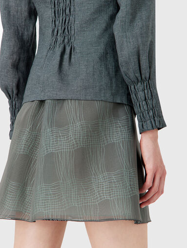 Jacket with elastic details  - 4