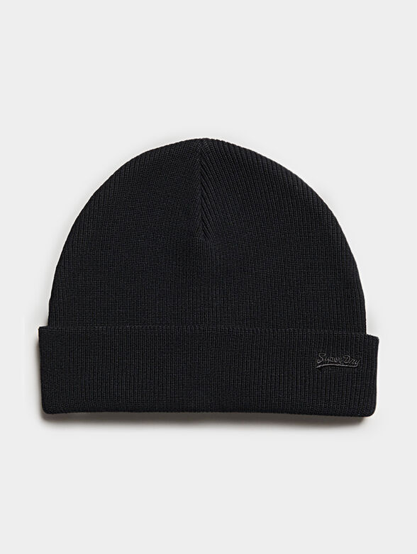 Knitted hat with logo embroidery - 3