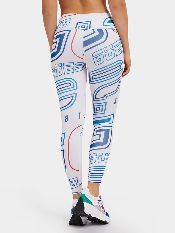 AGATHA leggings with multicolor print - 2