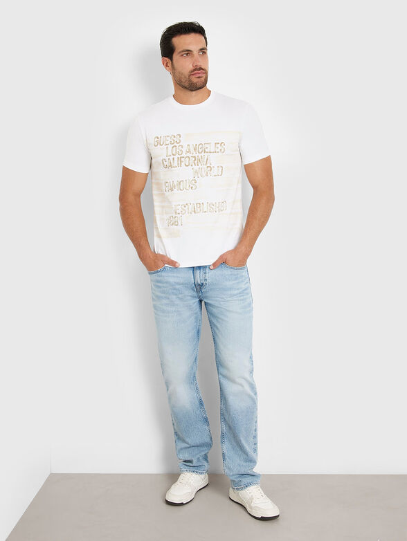 T-shirt with contrast print - 2