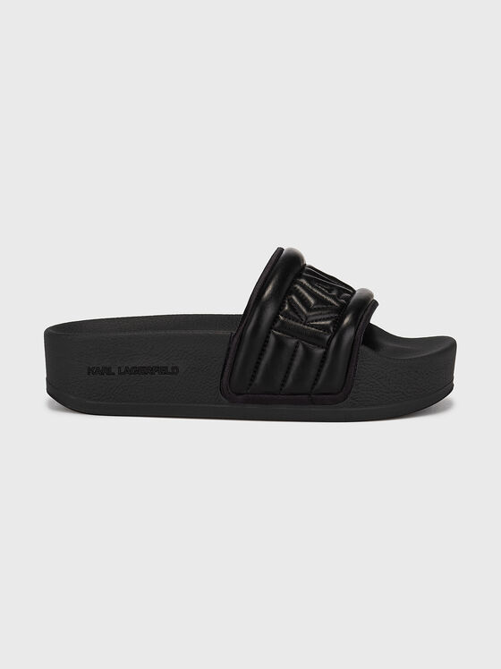 KONDO MAXI black sandals - 1