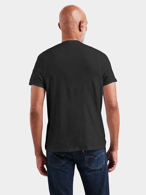 HOUSEMARK™ black V-neck T-shirt - 2