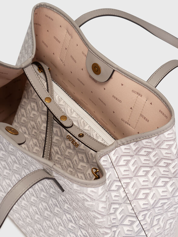 VIKKY bag with monogram print - 4